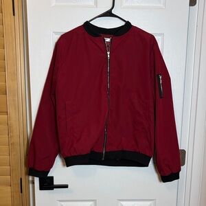 Zeagoo Burgundy Jacket